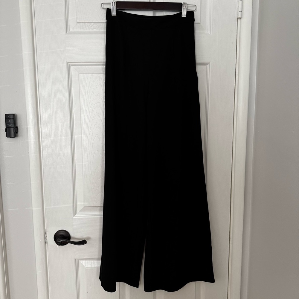 Forever 21 Black Wide-Leg Pants